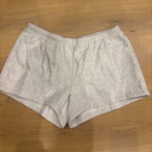 Aritzia Cozy Sweatfleece Mega Contrast Micro Shorts Women’s Size S